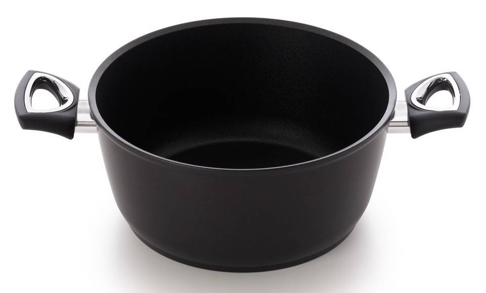 Illa my chef casseruola cm 24, antiaderente platinum plus, adatta ad induzione